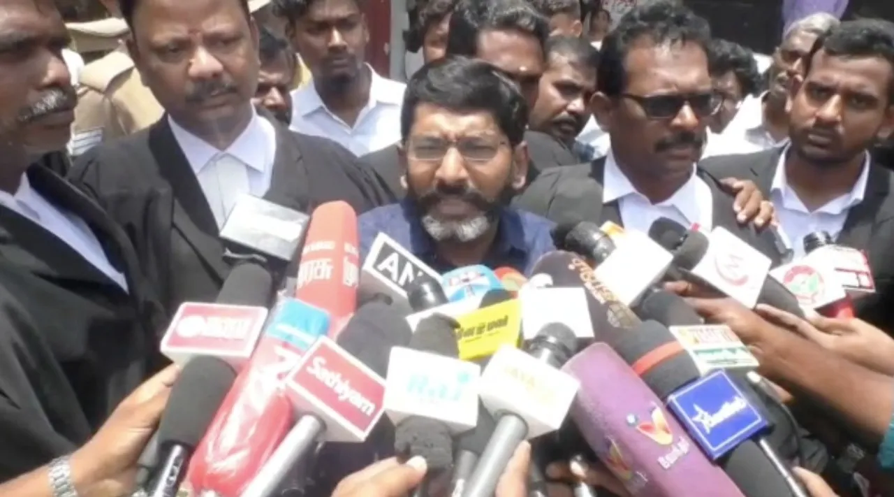 Trichy Savukku Shankar Case against Vijay using police as pawns Tamil News