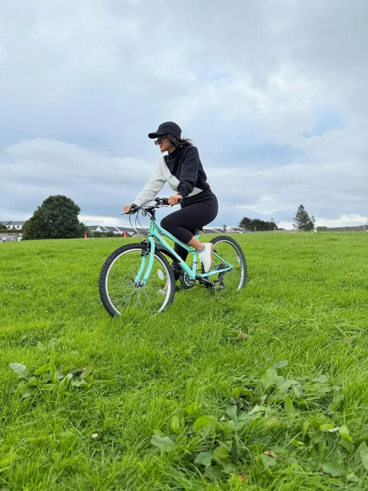 I ran, I rode, I played — like the day was made for me.#galway #galwaycity #ireland🇮🇪