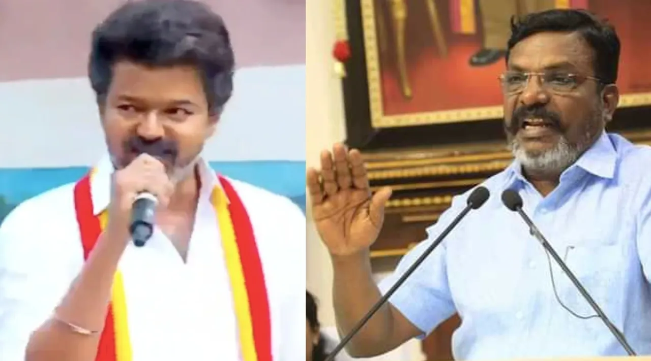 Thol Thirumavalavan on vijay tvk campaign trichy Tamil News