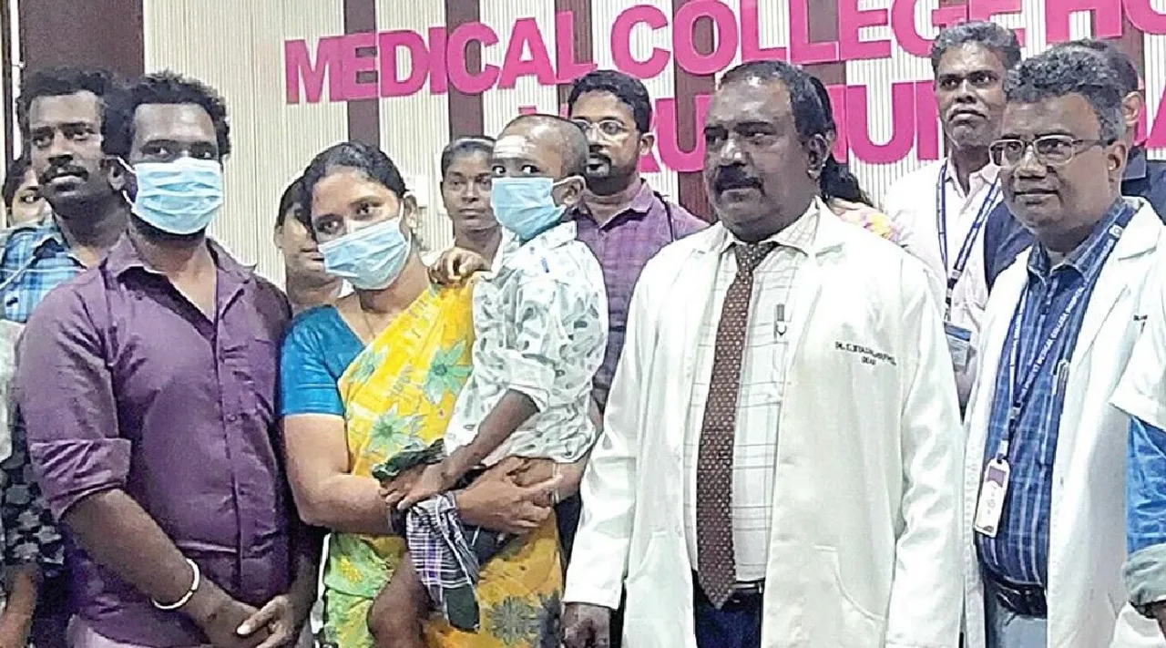 Virudhunagar Govt Medical College doctor achieve Successful brain surgery to 7 year-old boy Tamil News