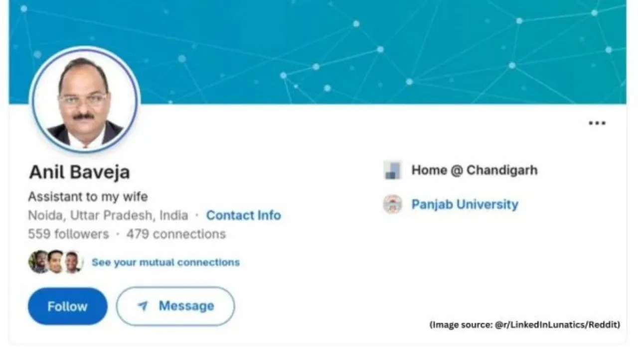 LinkedIn bio Noida man 2