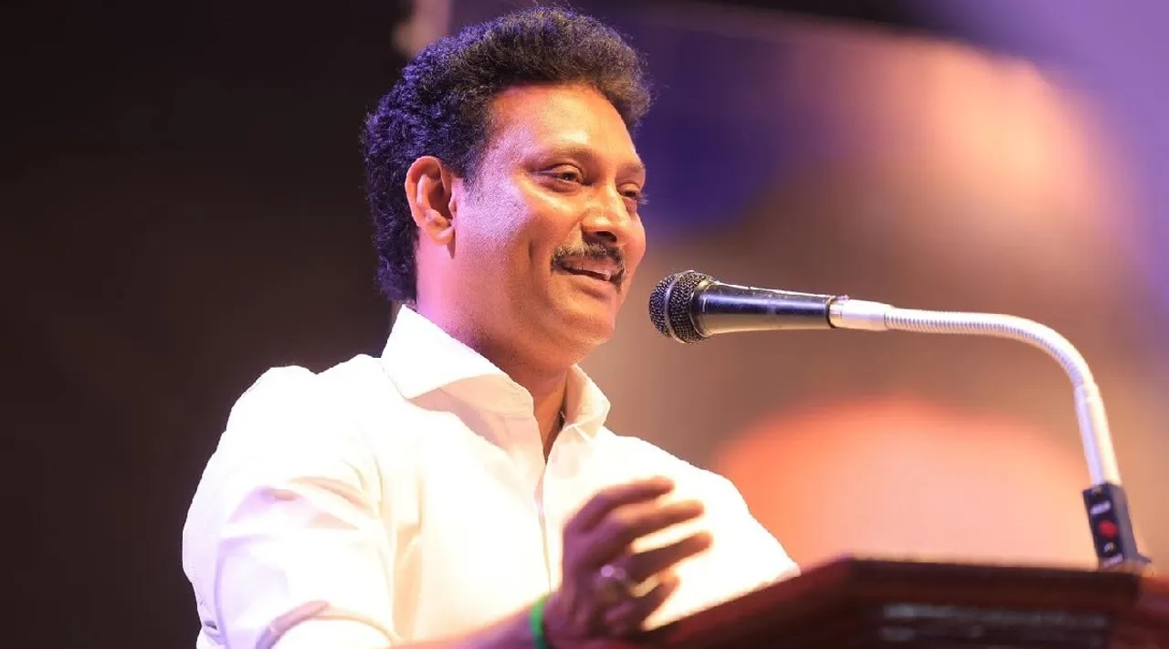 Trichy TN Minister Anbil Mahesh Poyyamozhi on panangadai poem book release Tamil News