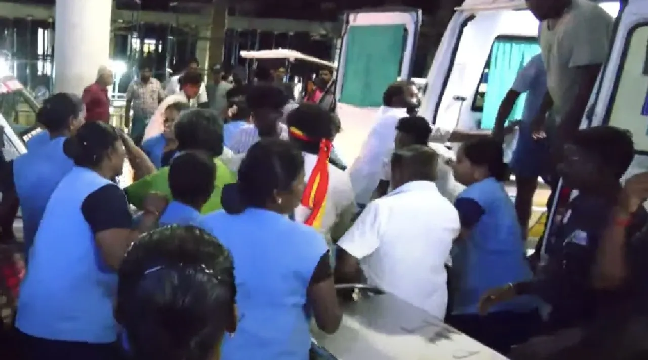 TVK Vijay Campaign In Karur  Tamilaga Vettri Kazhagam Vijay Speech people dead suffocating Tamil News