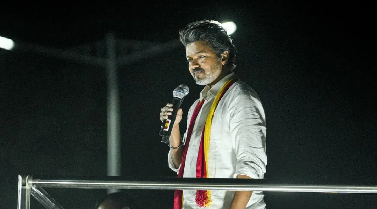 TVK Vijay Campaign In Karur  Tamilaga Vettri Kazhagam Vijay Speech Tamil News