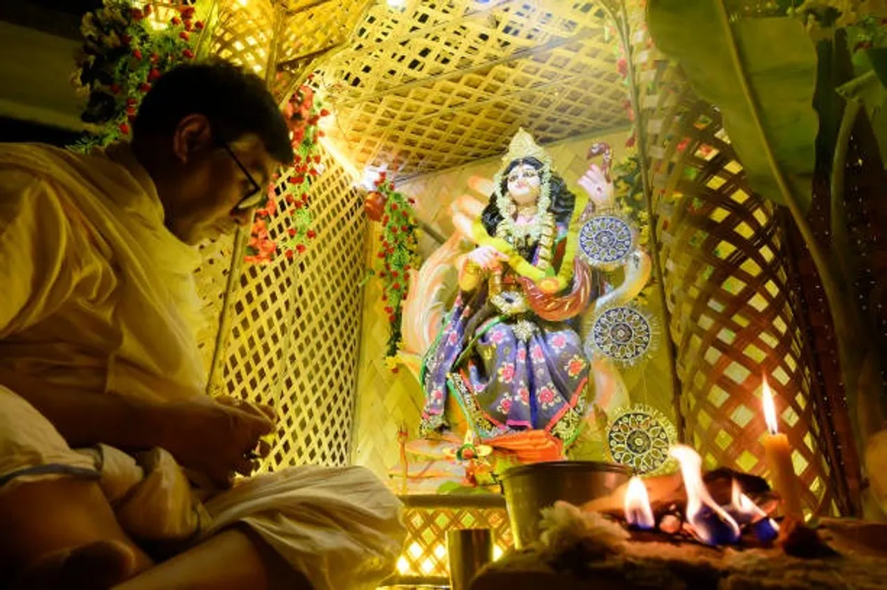 saraswati pooja