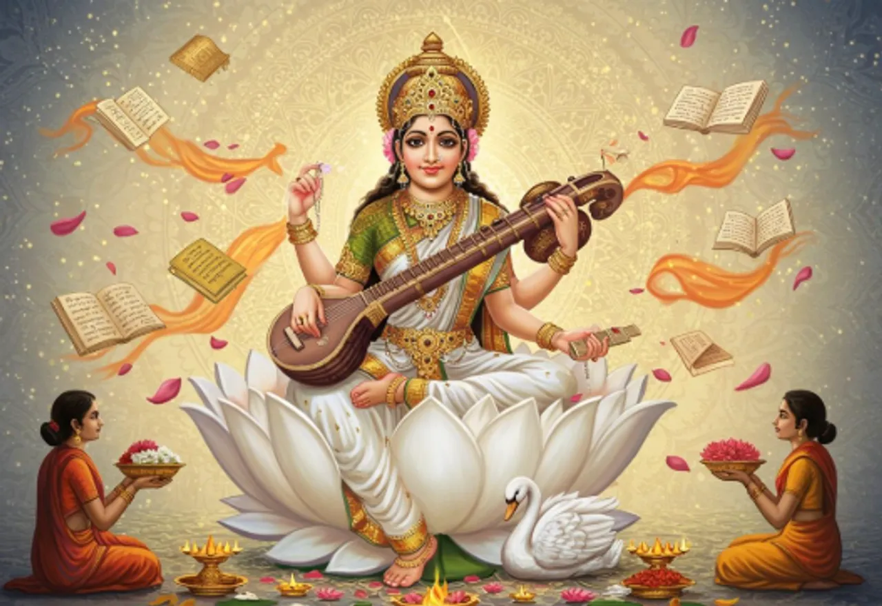saraswati pooja