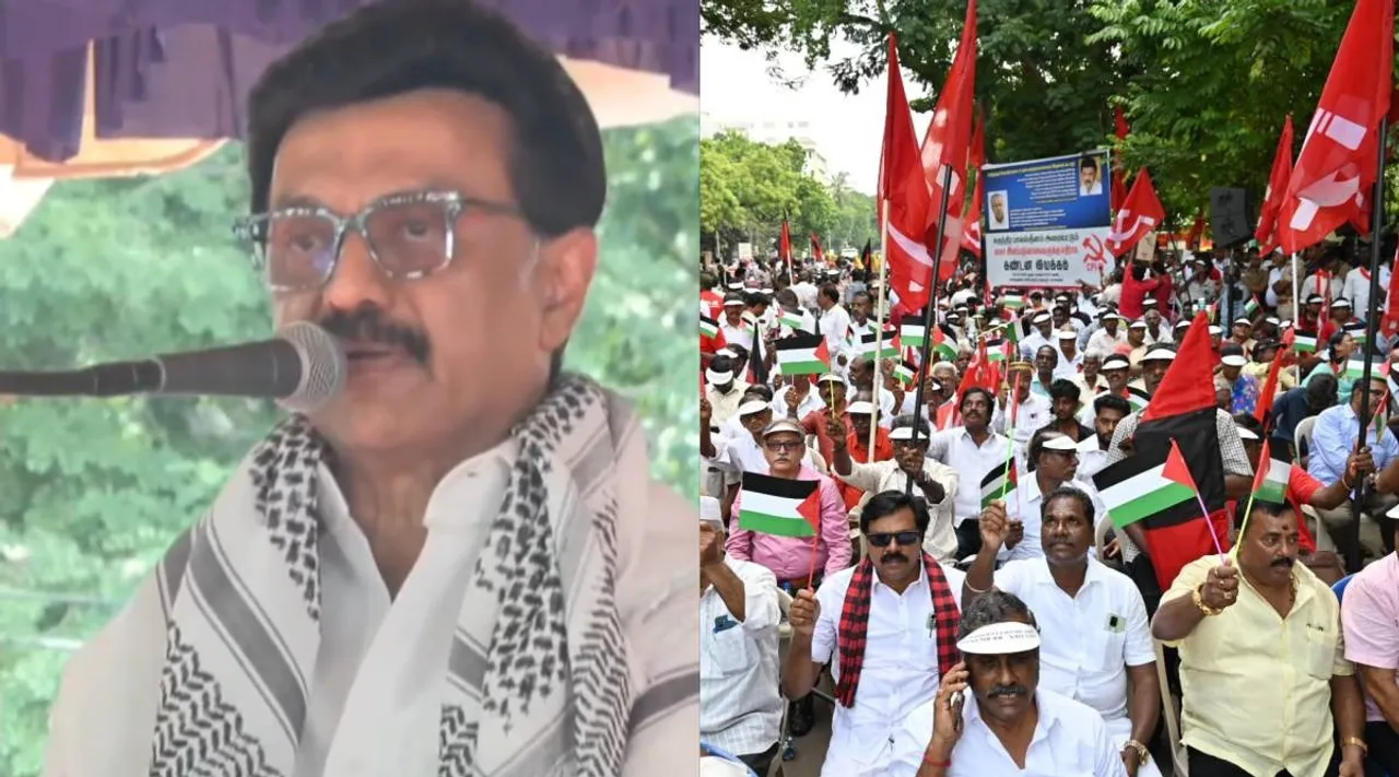 stalin cpm protest