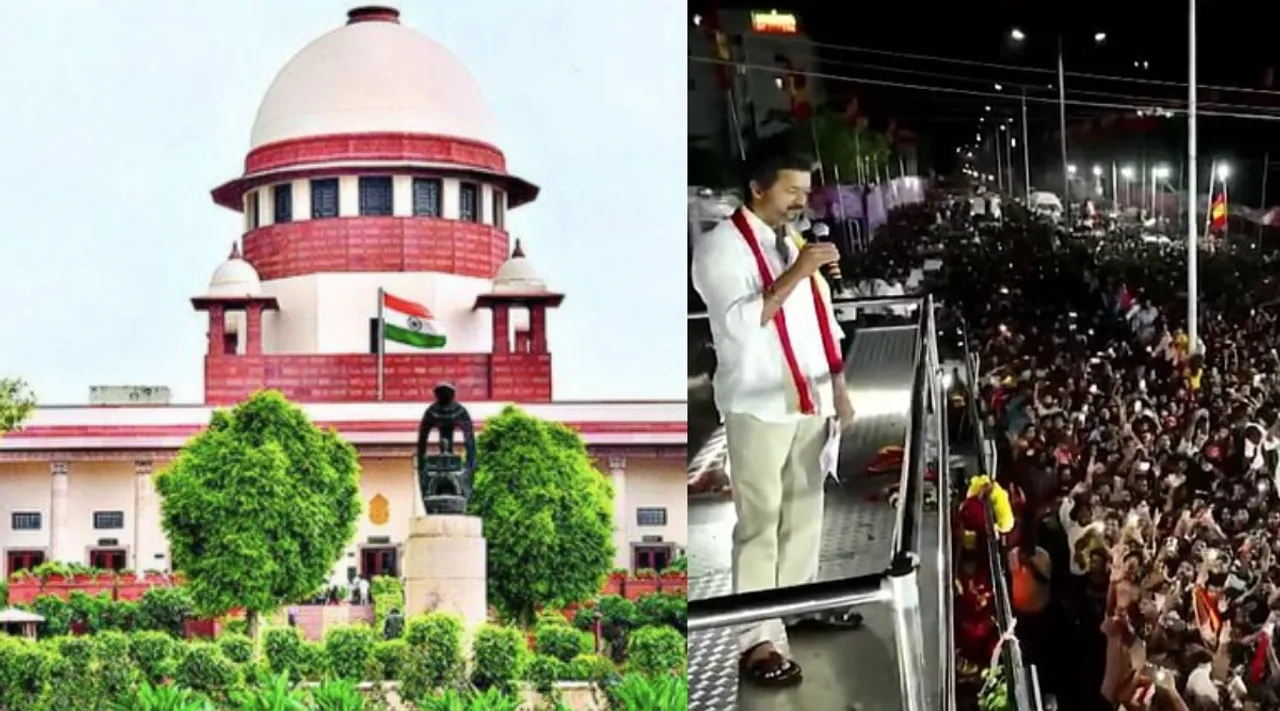 Supreme Court pronounce orders TVK petition independent investigation Karur stampede on Monday October 13 Tamil News