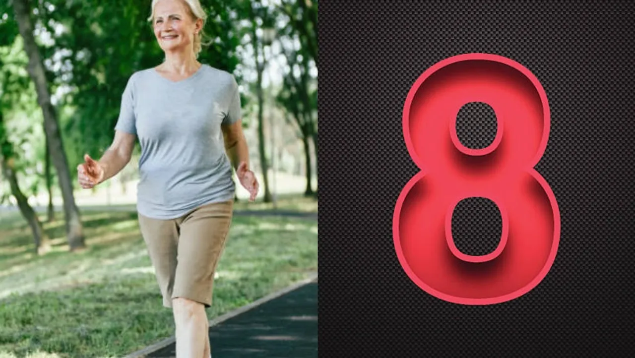 8 shaped walking