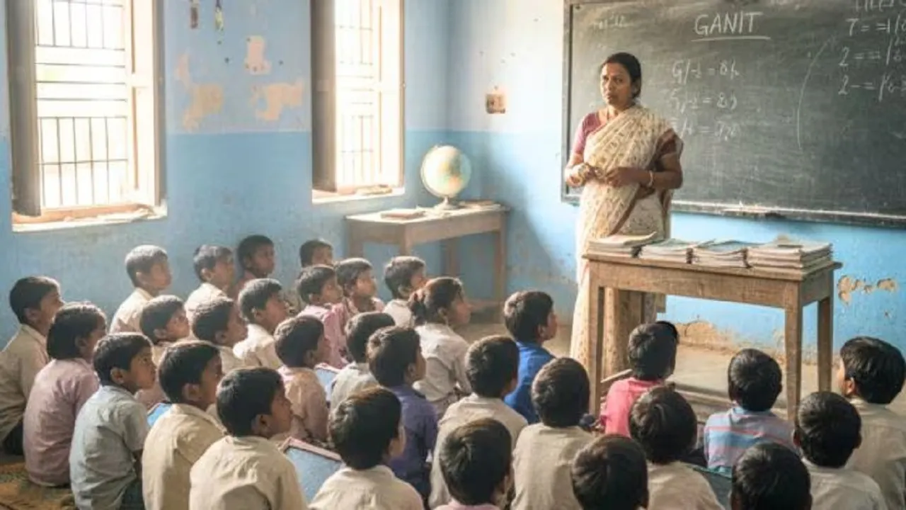 Single Teacher Schools India MoE Data