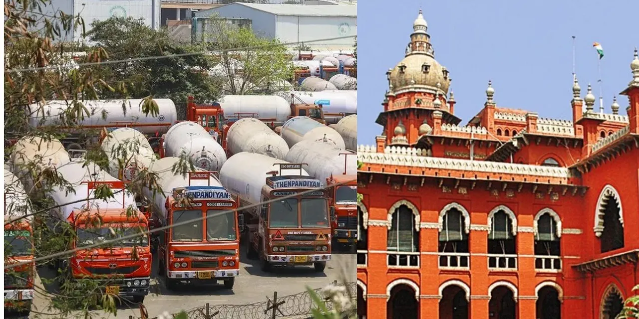 LPG tanker lorry strike withdrawn Chennai High Court