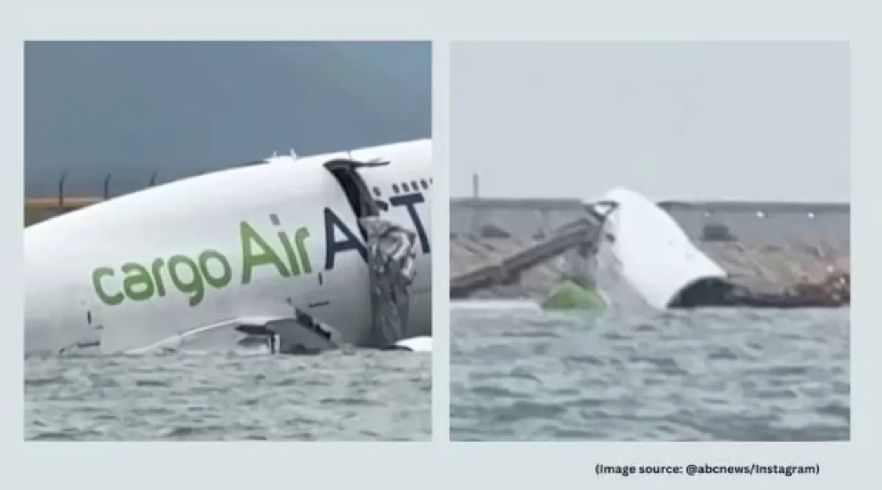 Boeing Cargo plane crash Hong Kong