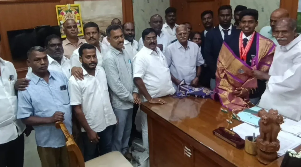 Asian Tug Of War Championship 2025 Puducherry player win gold medal Tamil News