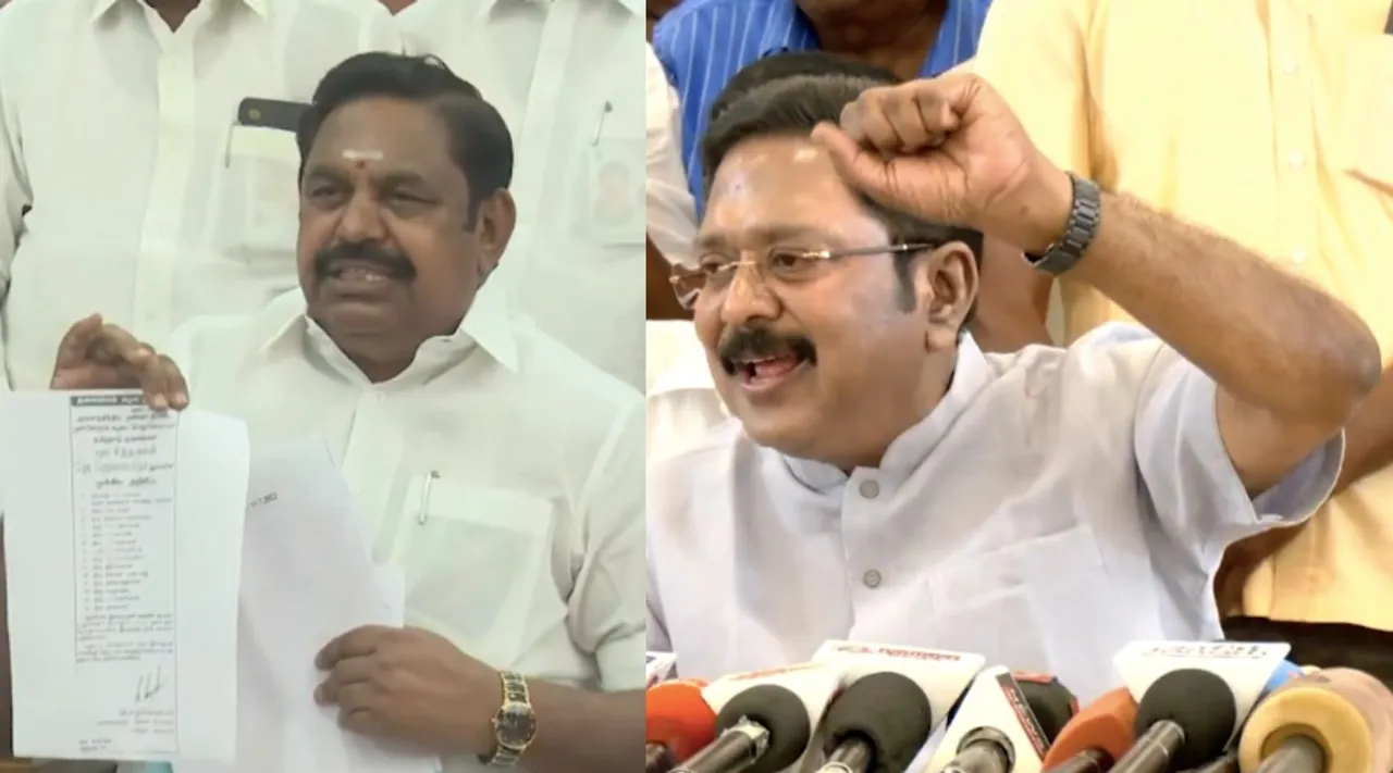 TTV Dhinakaran slams AIADMK Chief Edappadi Palaniswami for removing KA Sengottaiyan Madurai press meet  Tamil News
