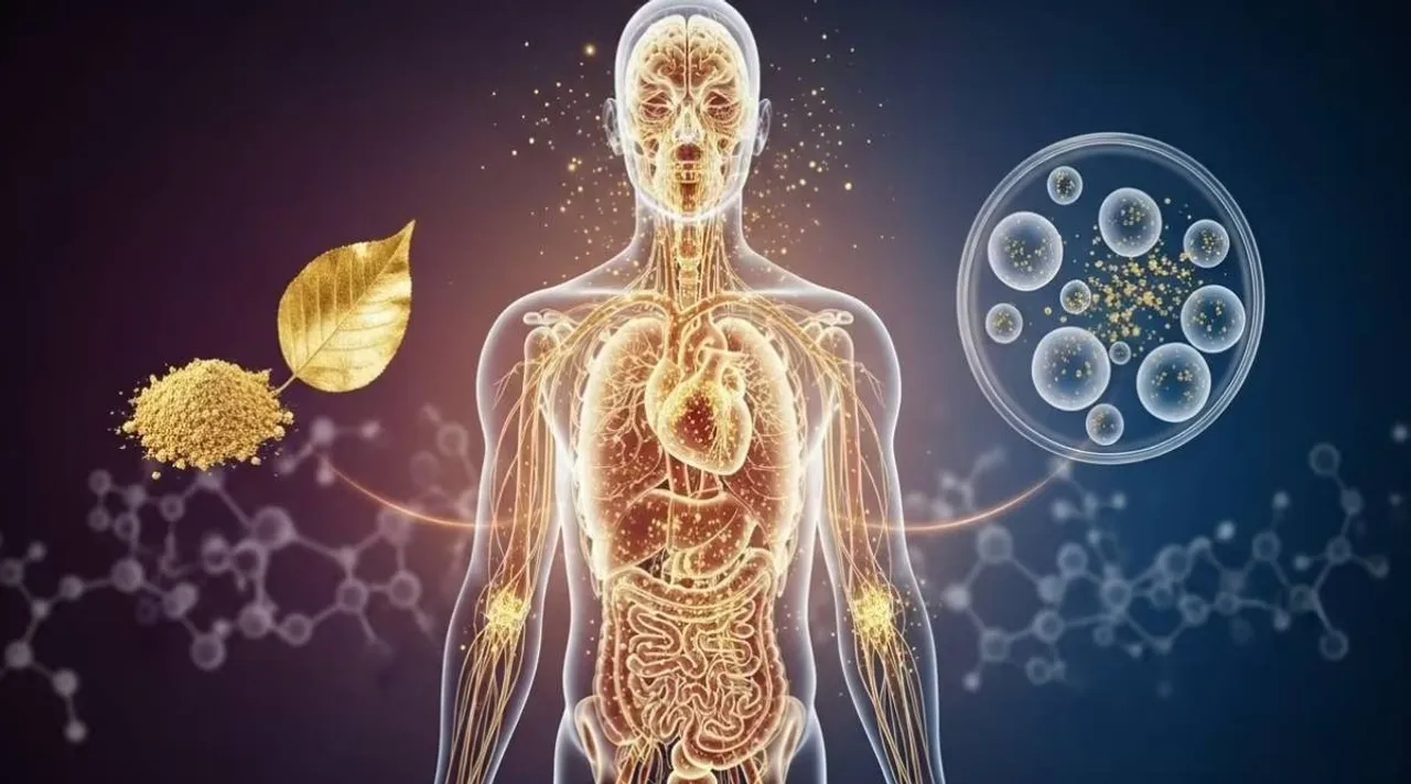 Human body Gold is found