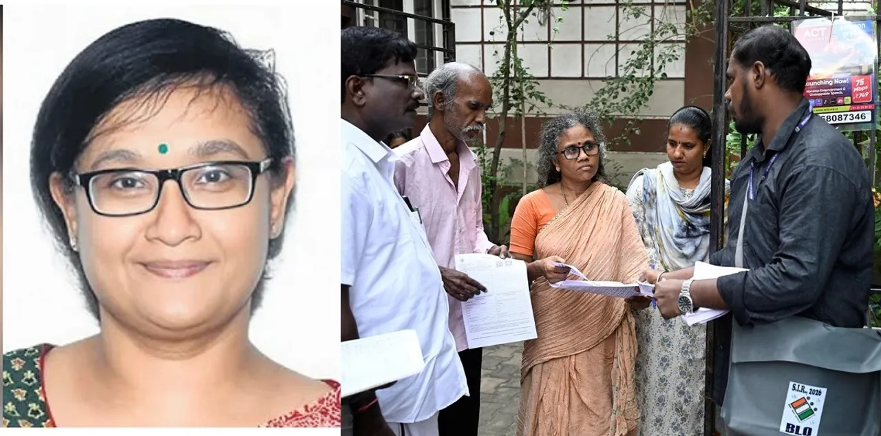 Archana Patnaik Tamil Nadu Electoral Roll Verification SIR Forms Voter List Update Election Commission Tamil Nadu