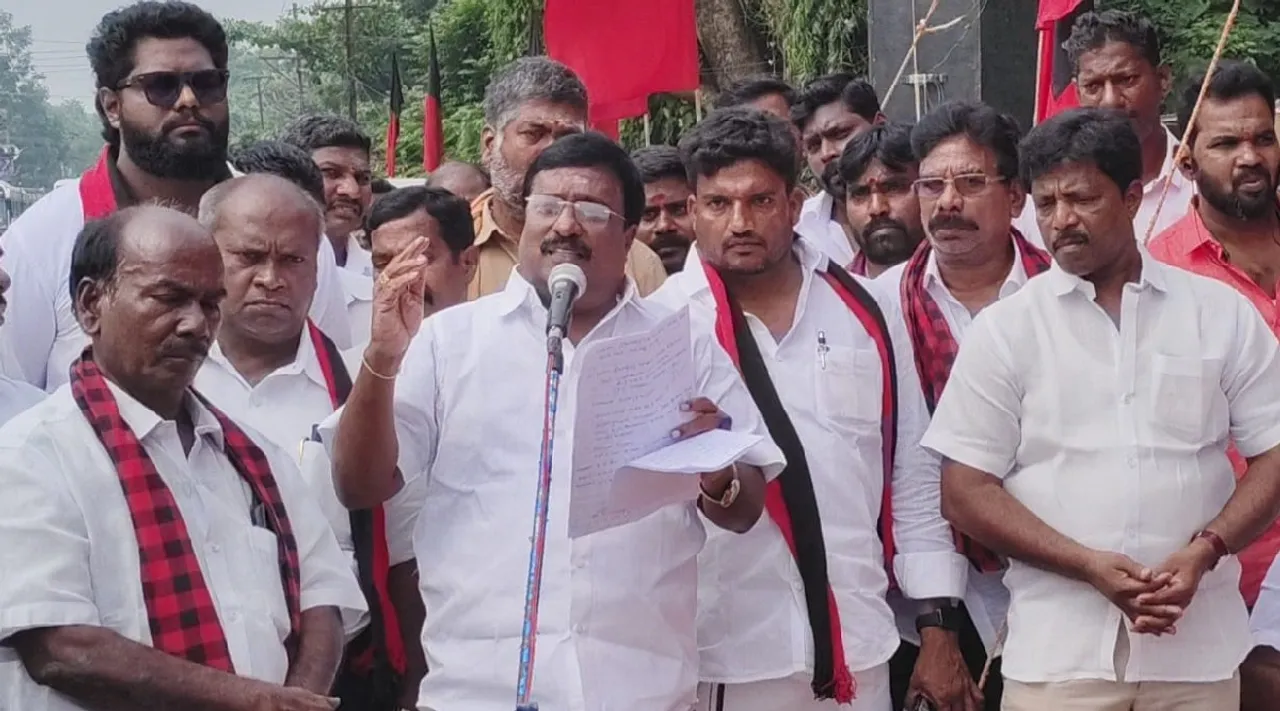 Puducherry Opposition leader and DMK Puducherry convenor R Siva on Ponlait scam Tamil News