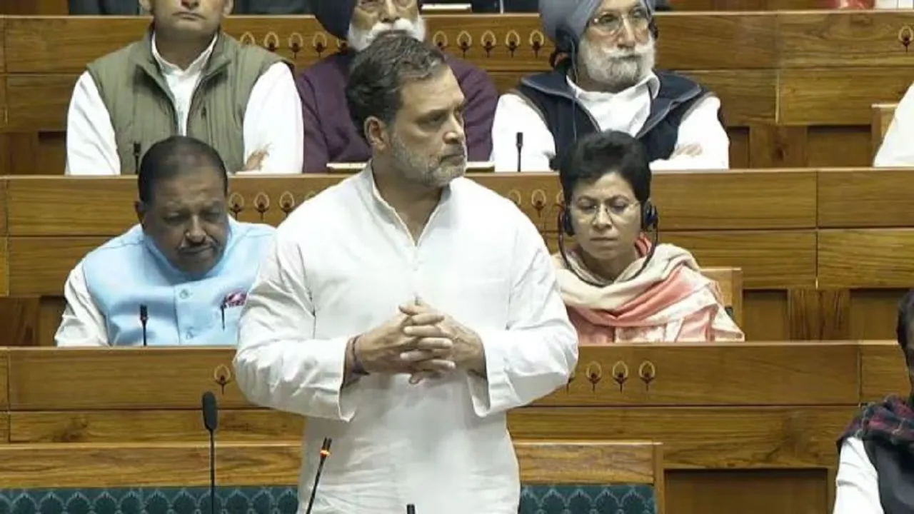 Rahul Gandhi Lok Sabha Winter Session