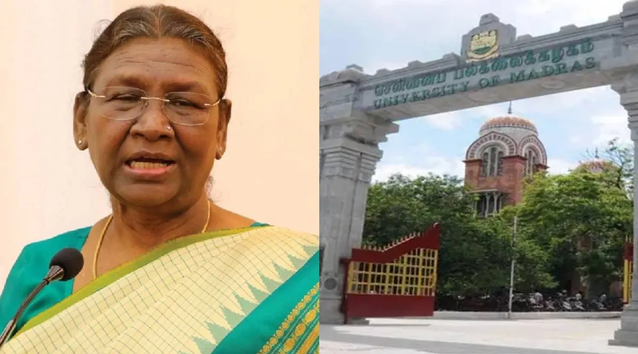 Droupadi Murmu madras university