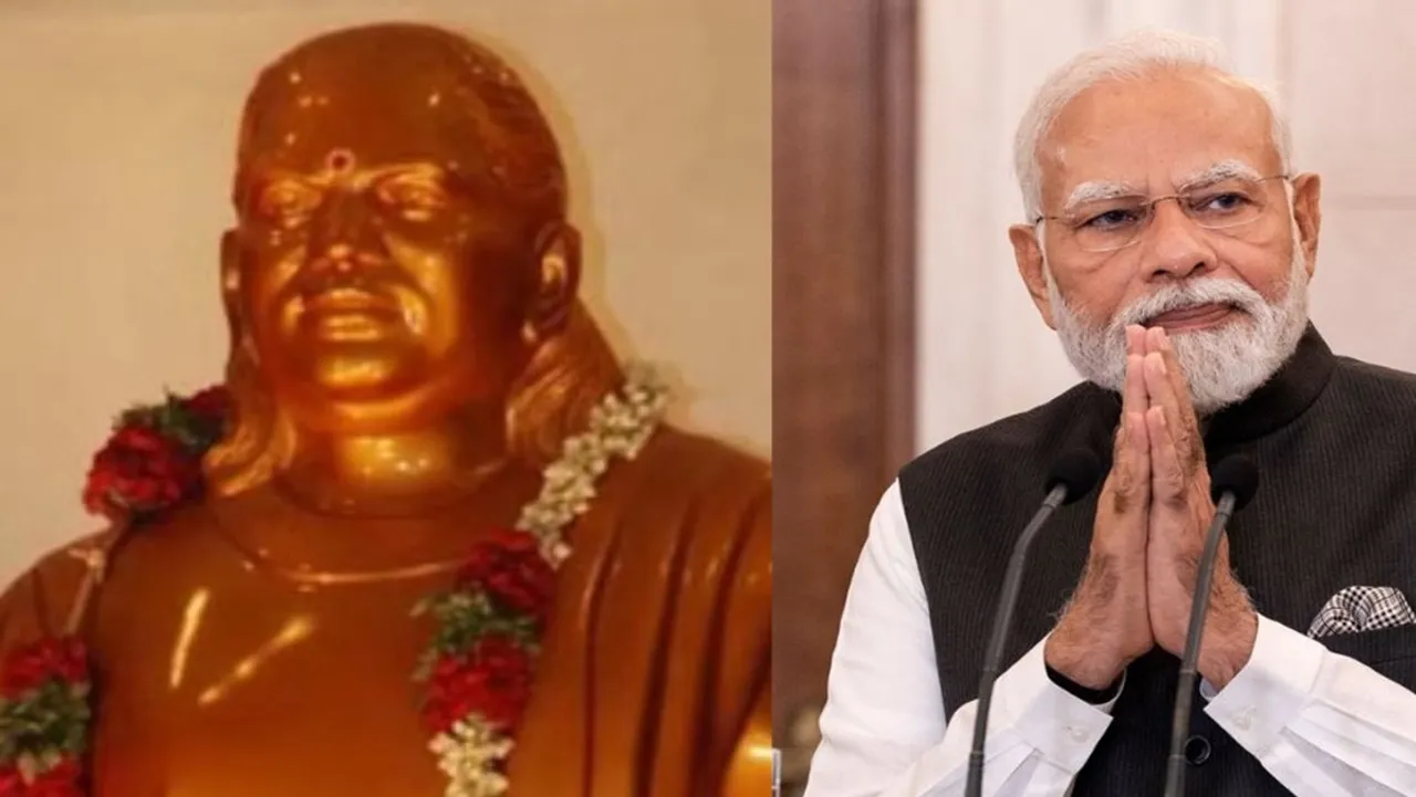 Prime Minister Narendra Modi pays tribute to Pasumbon Devar