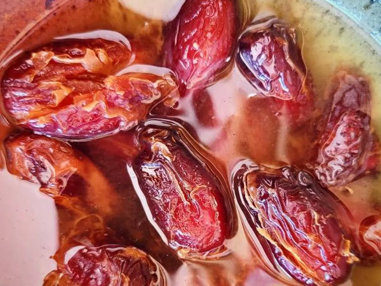 soaked dates