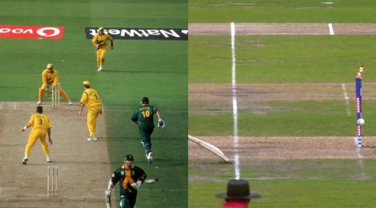 Allan Donald and MS Dhoni tale of two run outs that decided two World Cup semifinals tamil 