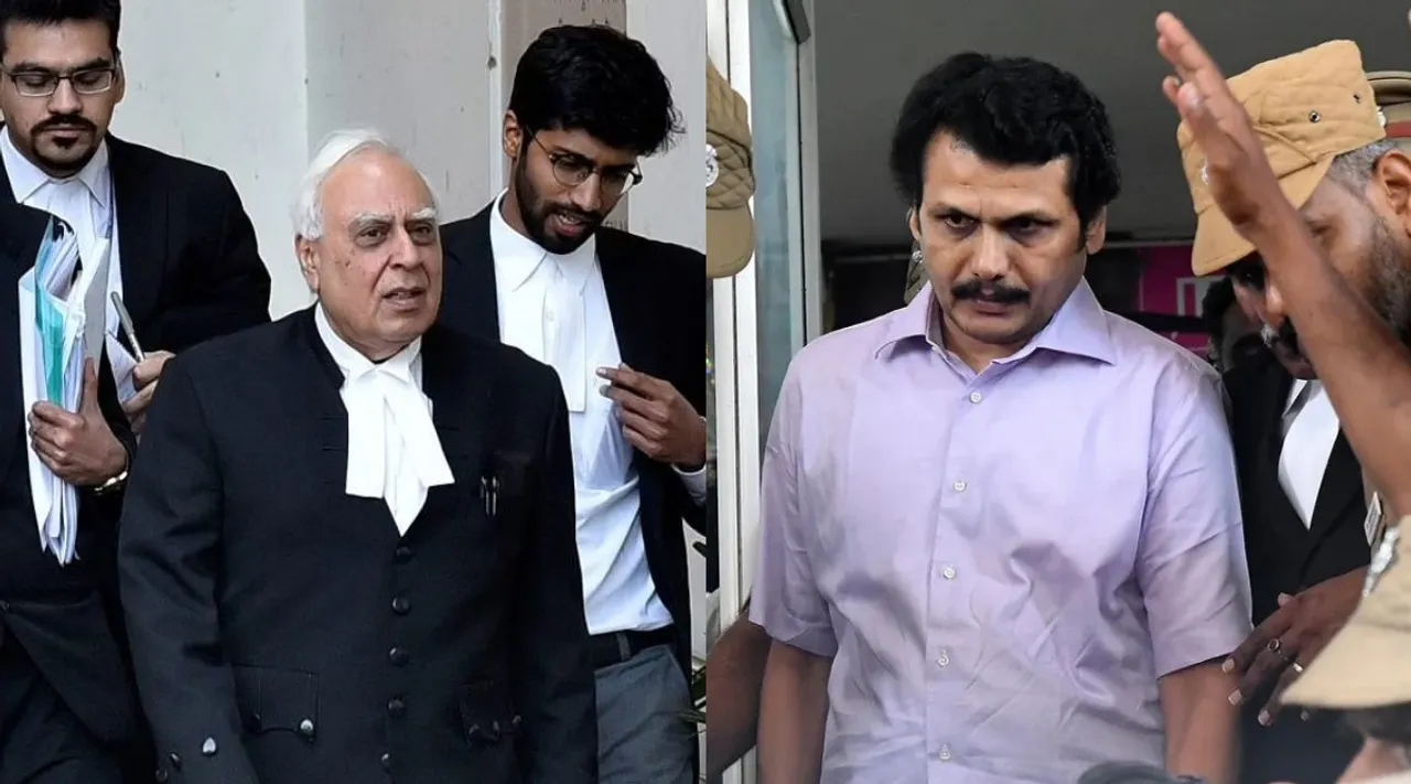 TN Minister V. Senthilbalaji bail ED kapil sibal BJP 
