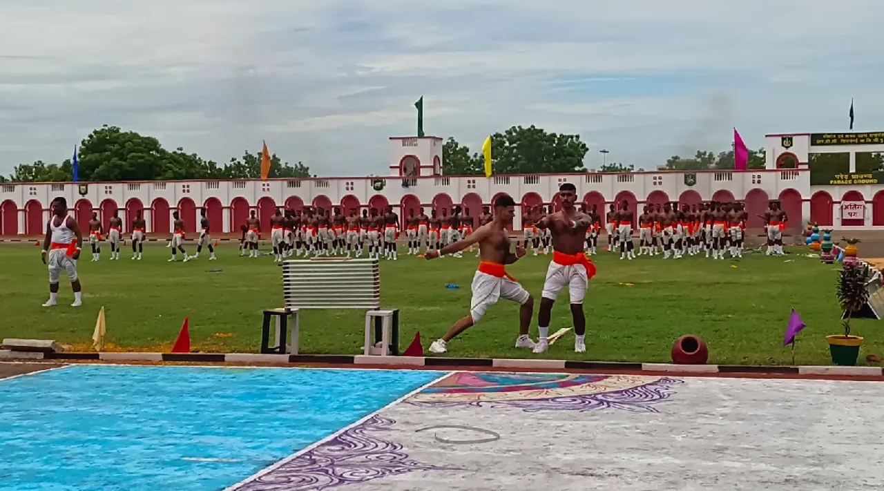 Sivaganga 1084 candidates pass out Indo Tibetan Border Police ITBP training centre Tamil News 
