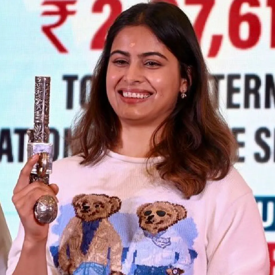Manu Bhaker Olympic medal winner talks about actor Vijay darling Tamil News 