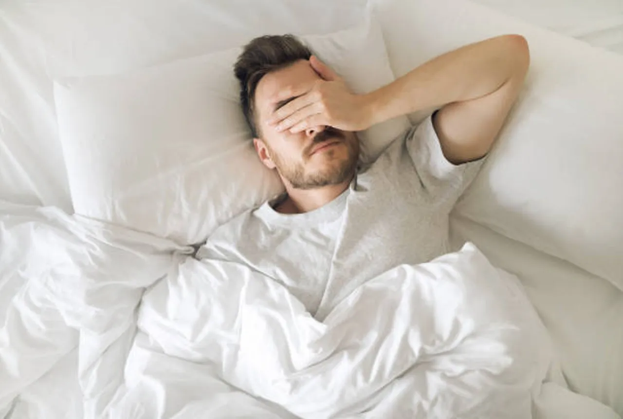 waking up