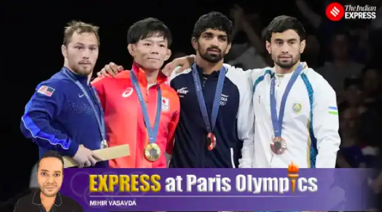Wrestler Aman Sehrawat  orphaned at 11 Olympic medallist at 21 Tamil News 