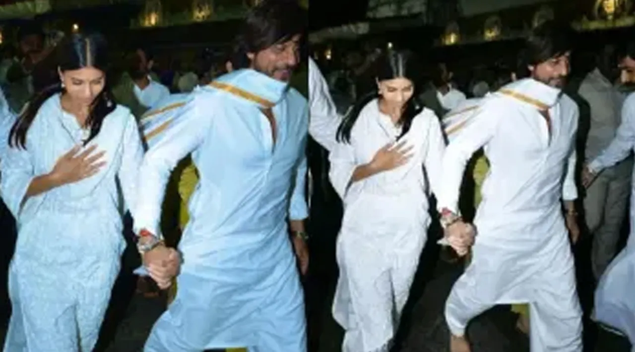shah rukh khan in tirupathi