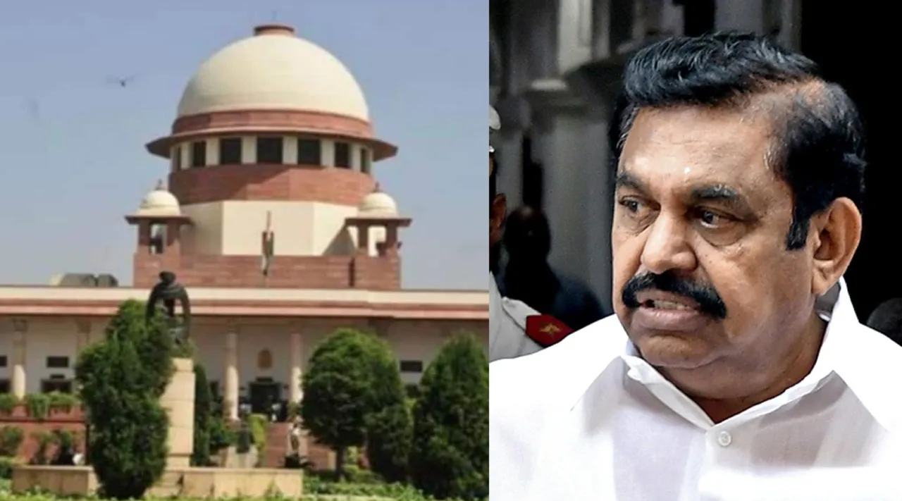 AIADMK O Panneerselvam Edappadi Palaniswami SC Order Tamil news 