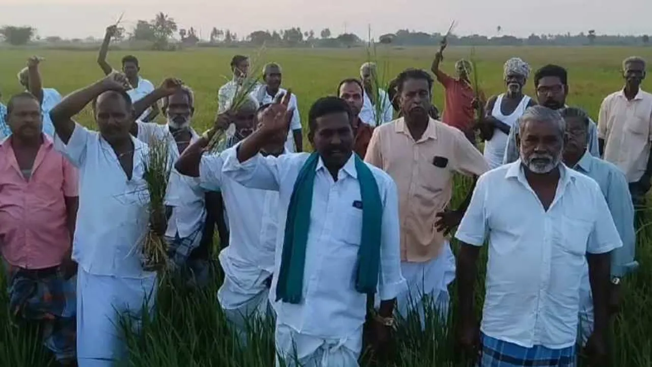 farmers protest