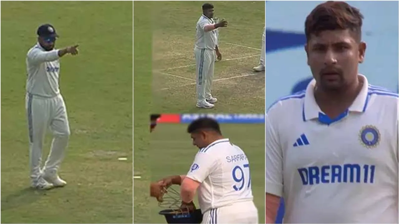 A warns rohit to Sarfras khan