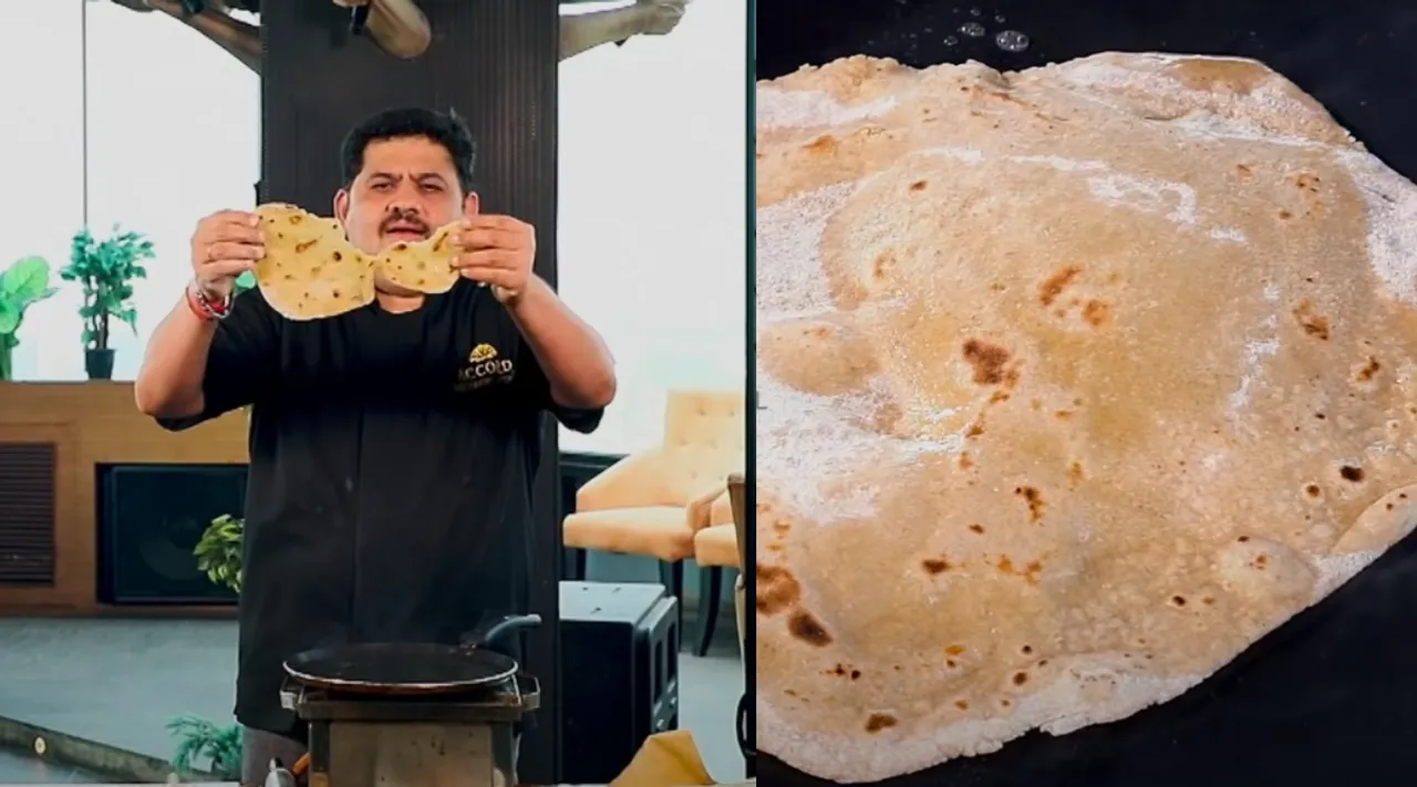 soft chapathi recipe by venkatesh bhat in tamil 