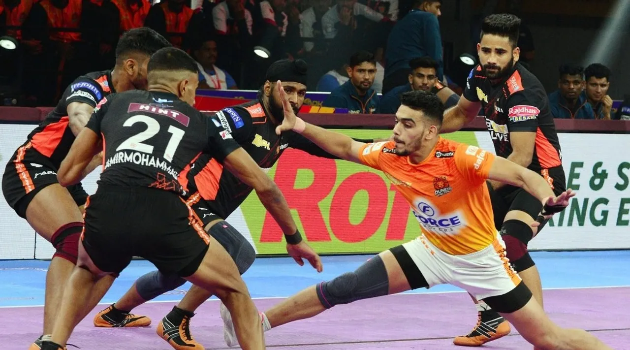 U Mumba vs Puneri Paltan Pro Kabaddi League Season 10 match updates in tamil 