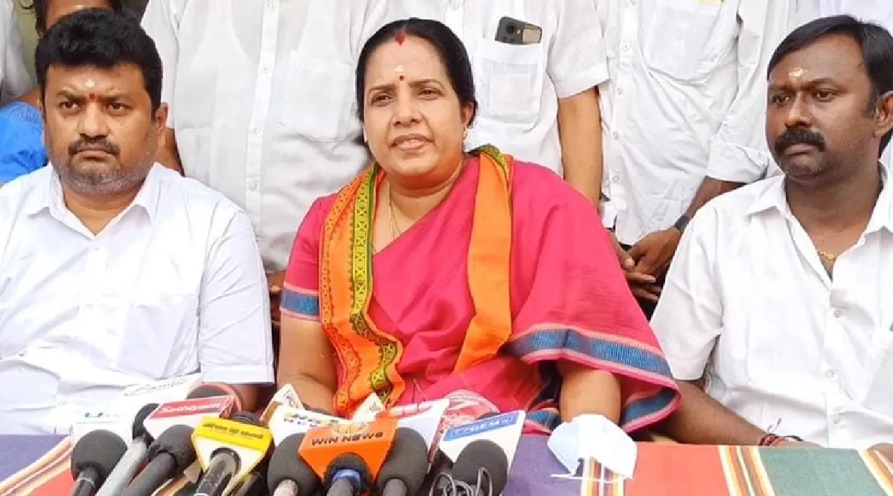  Vanathi Srinivasan BJP MLA on DMK at coimbatore press meet Tamil News 