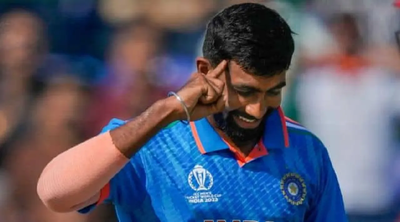 Jasprit Bumrah Marcus Rashford like celebration Ind vs Afg Tamil News 