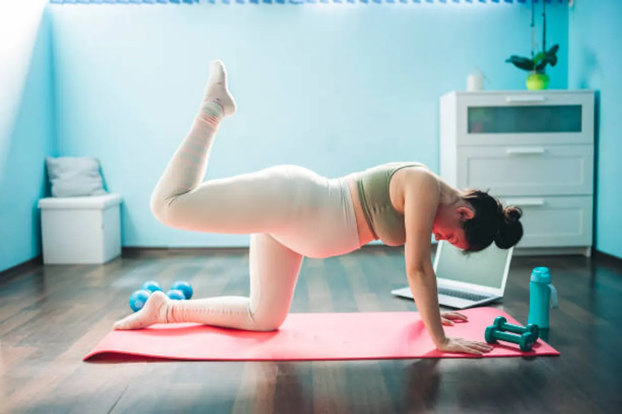 pregnant workout