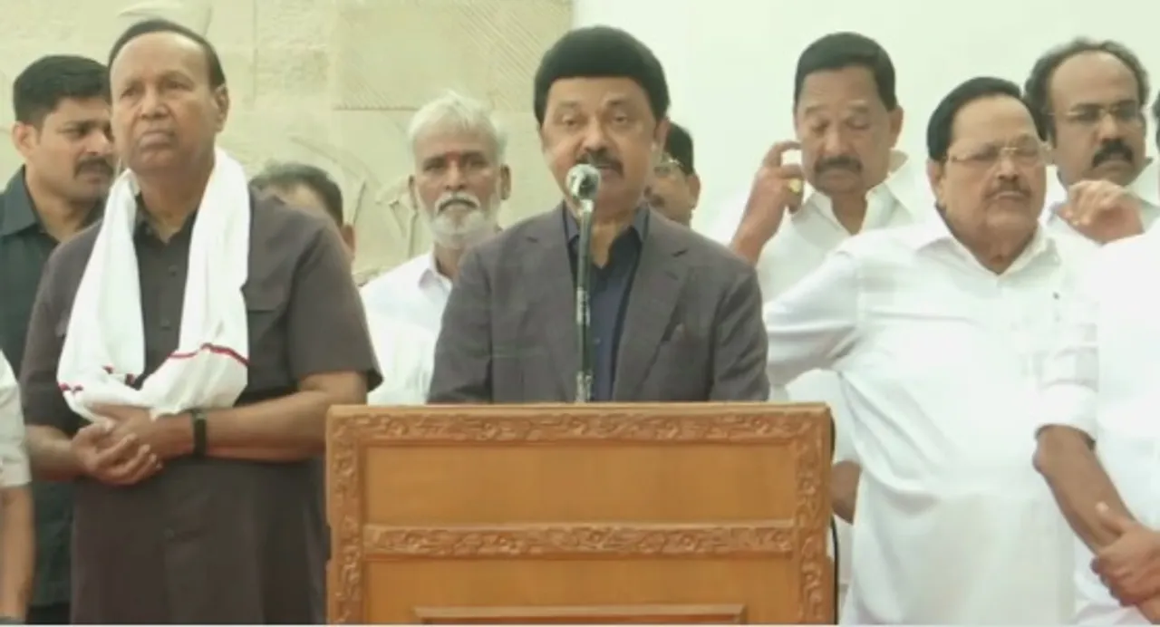 Stalin chennai press meet