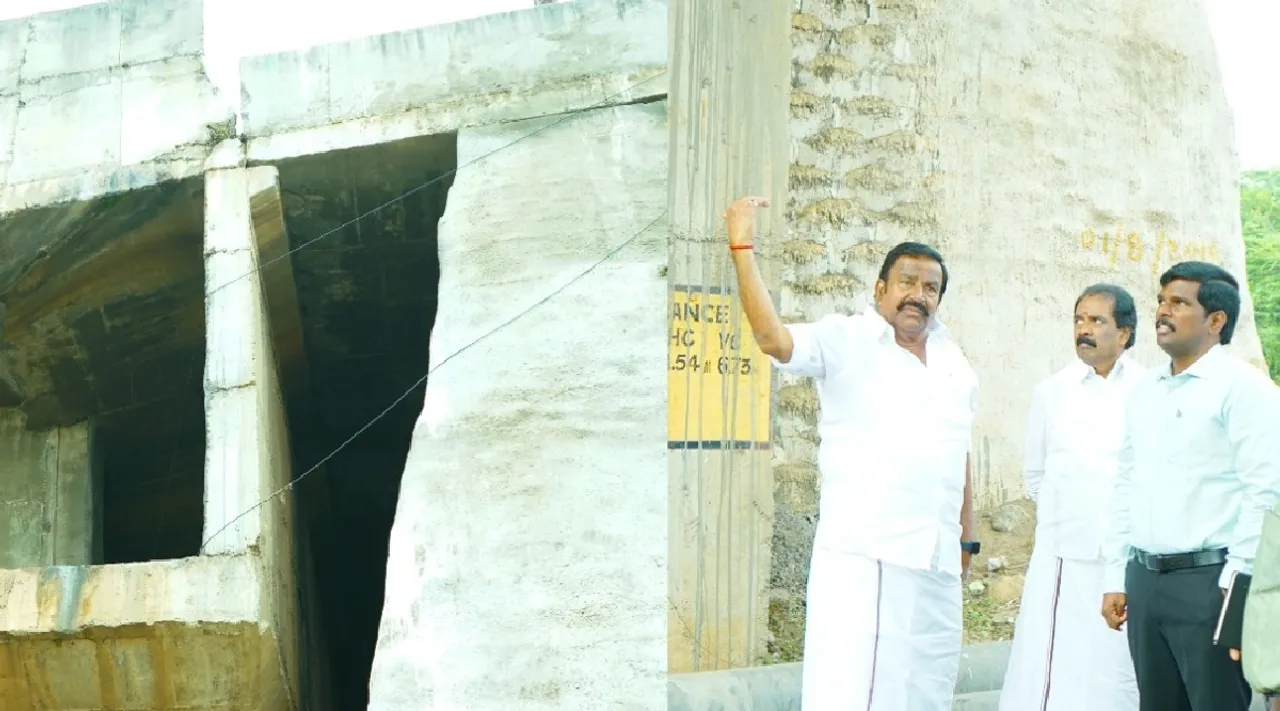  Railway flyover repair Traffic diversion on Trichy-Chennai highway Tamil News 
