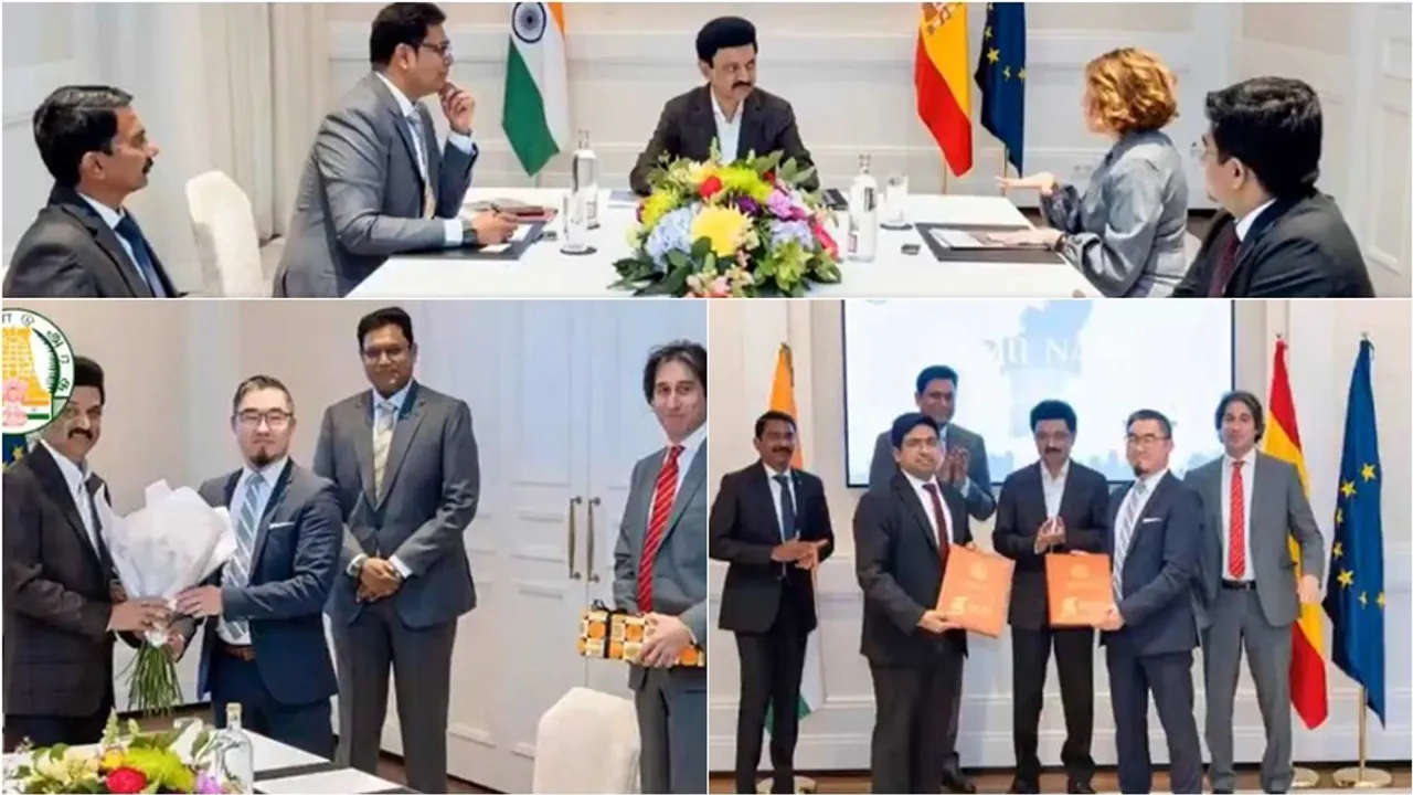 MK Stalin Spain tour