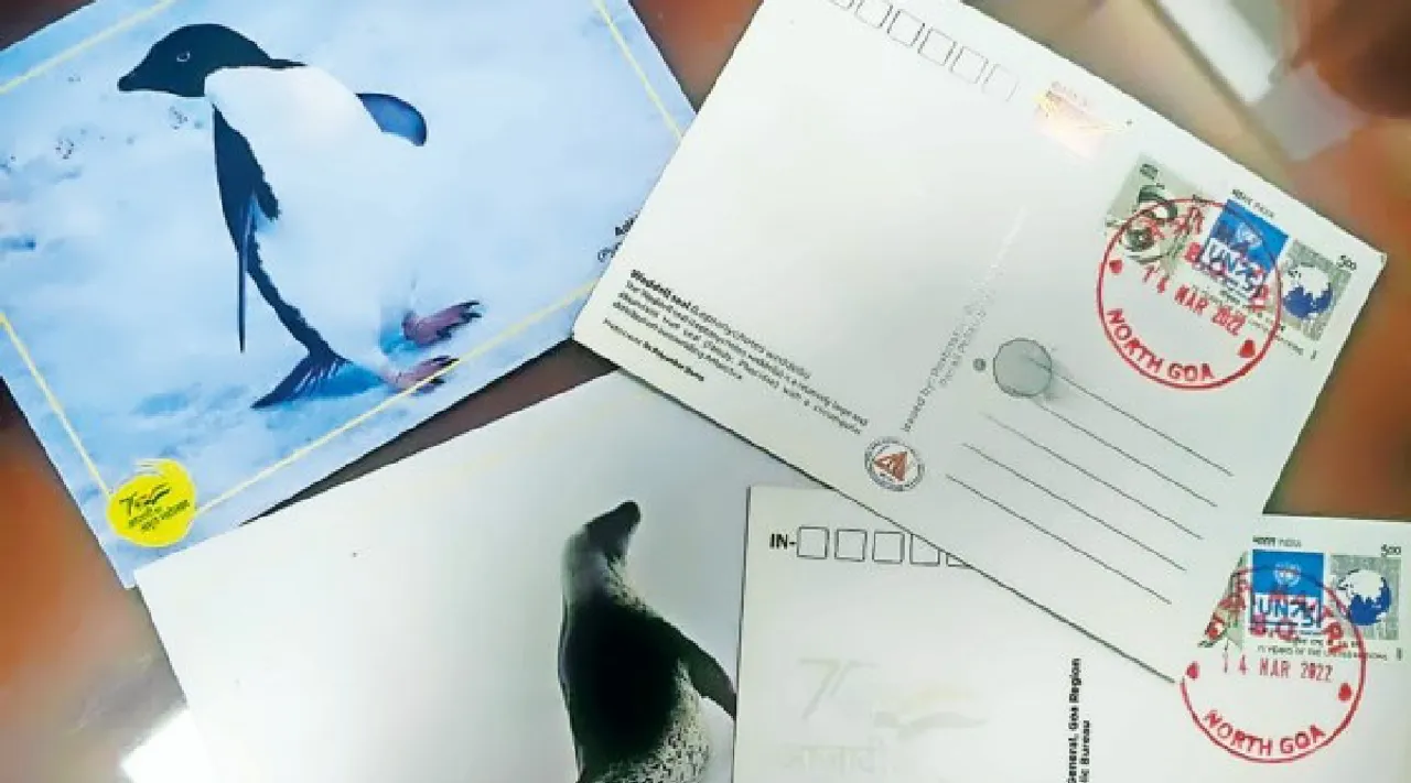 Pin code MH-1718 In Antarctica a post office with Indian address Tamil News 