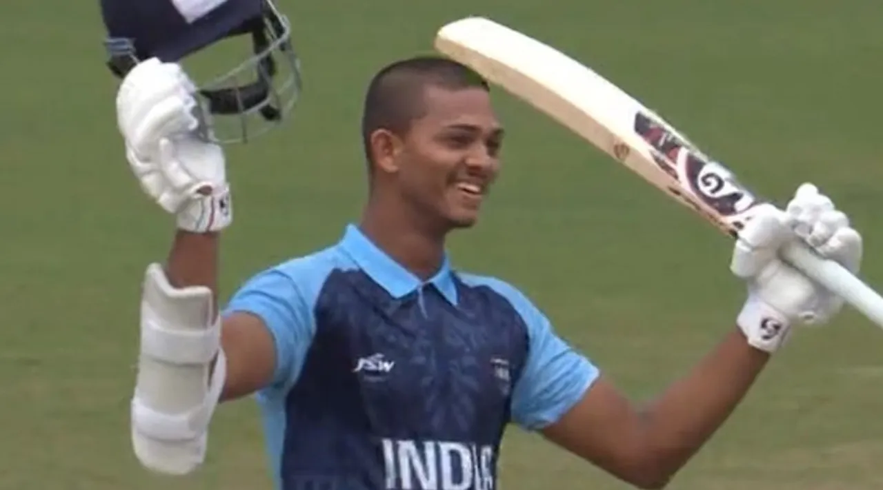 Yashasvi Jaiswal youngest Indian to score T20I century Asian Games 2023 Tamil News 