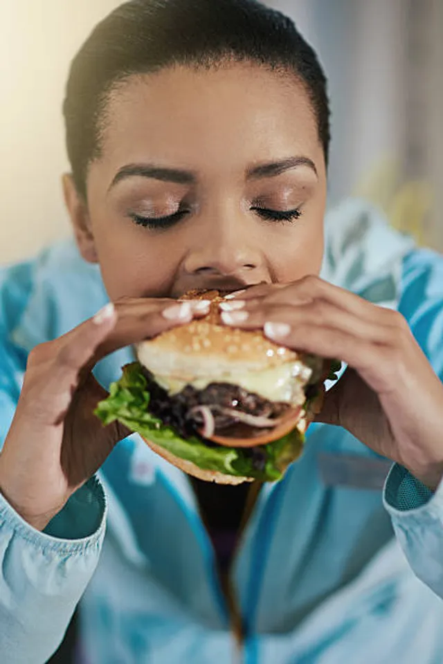 chewing food