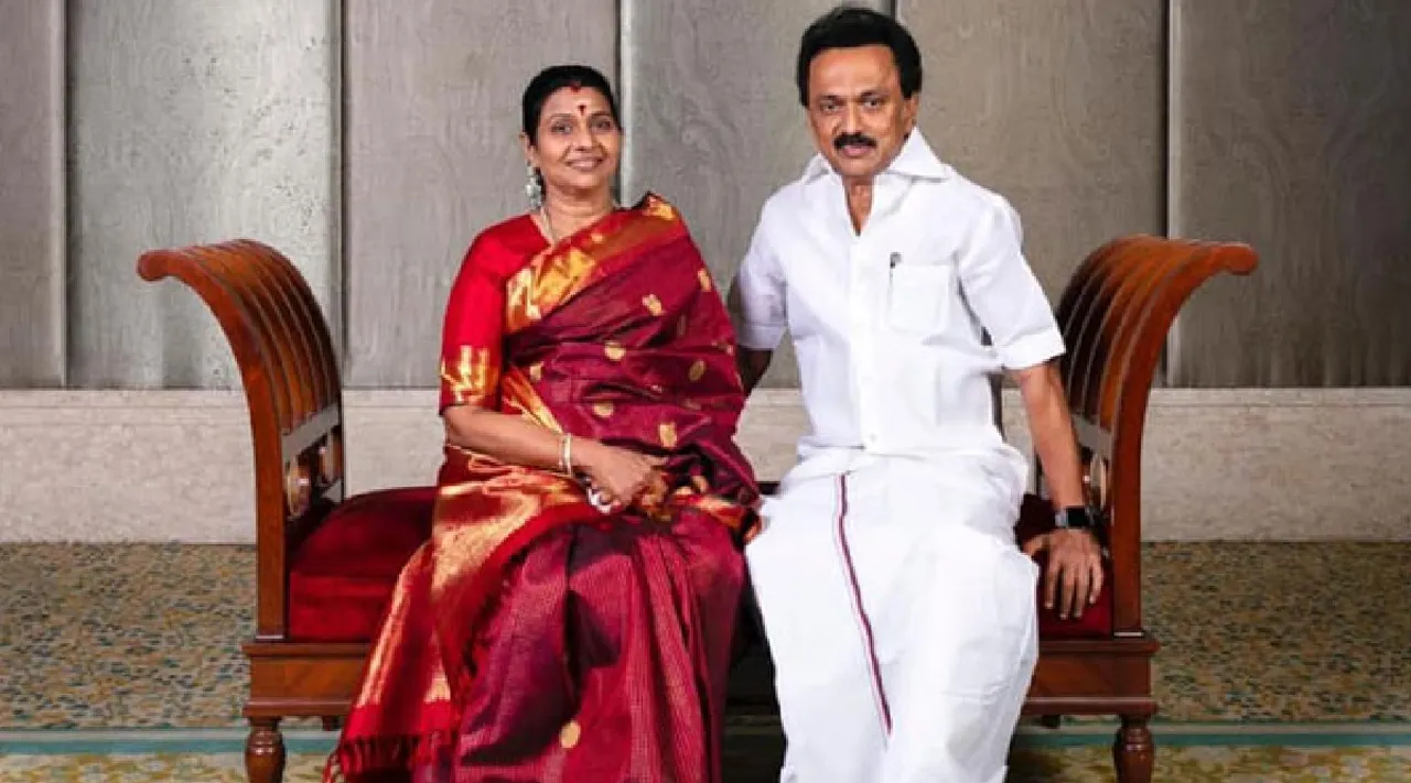 TN CM MK Stalin about wife Durga Stalin 