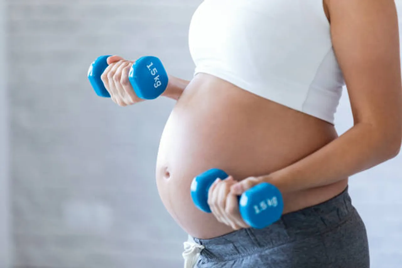 pregnant workout