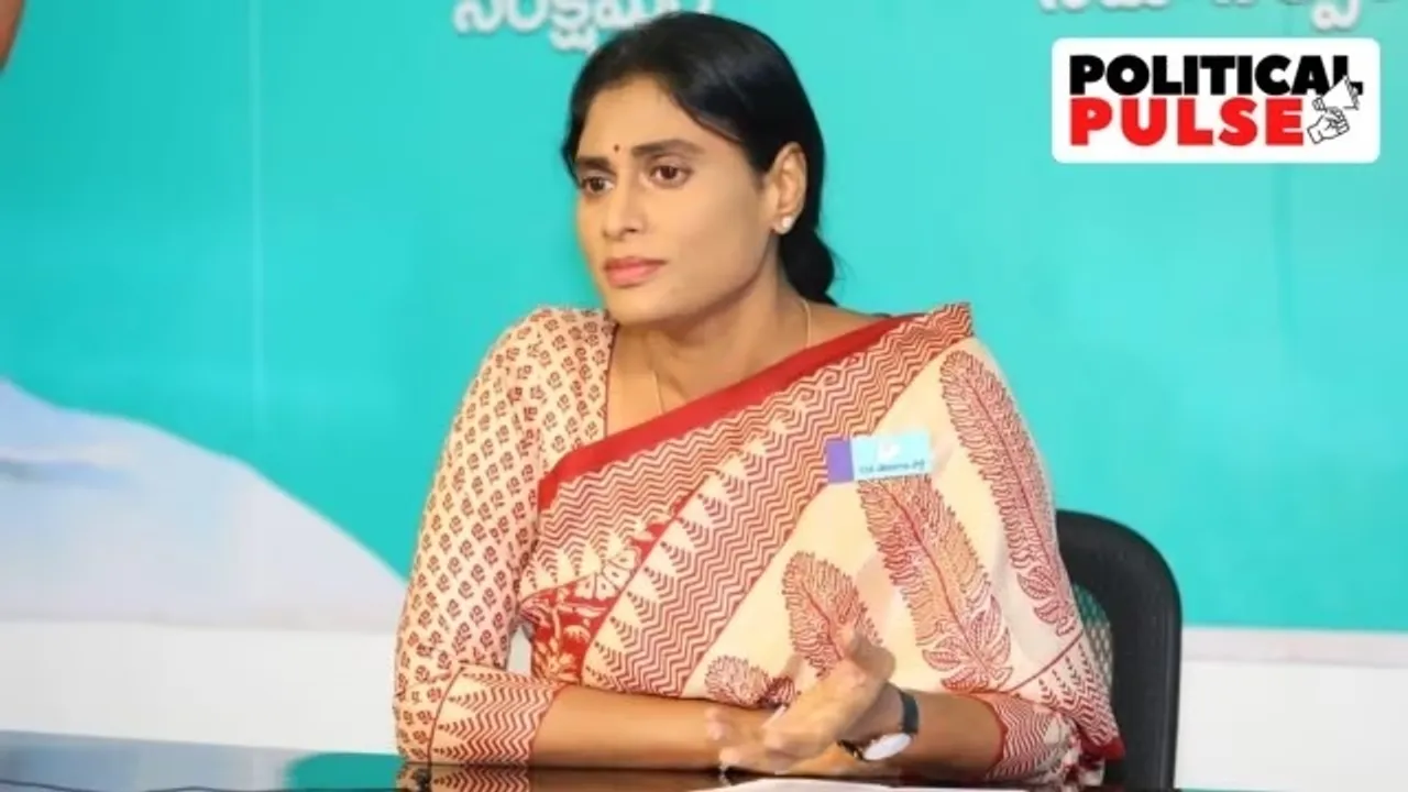 Newly appointed Andhra Pradesh Congress chief Y S Sharmila