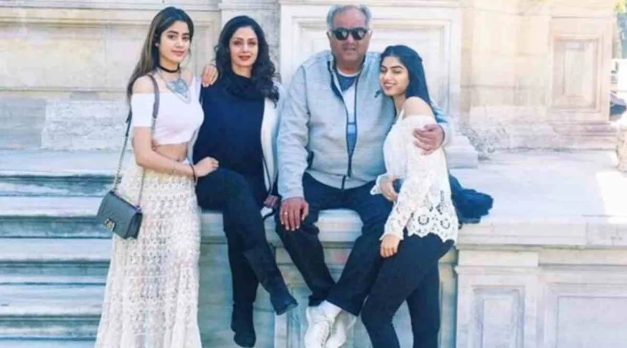 Jhanvi kapoor family